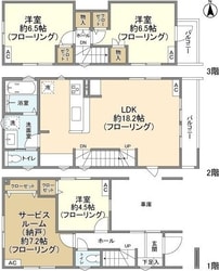 Ｋｏｌｅｔ府中西府＃１１の物件間取画像